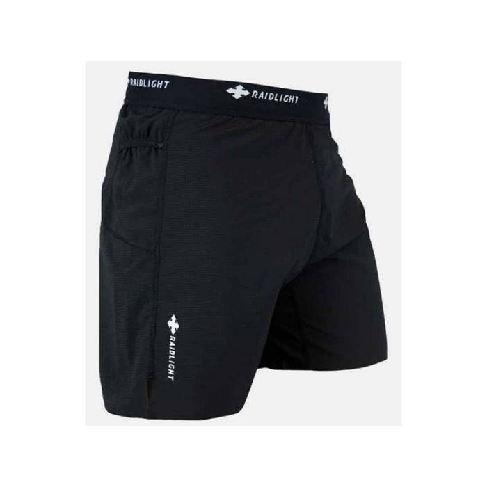 Short Trail Raider - RAIDLIGHT - Léger et respirant - Noir - Homme - Running Short Trail Raider - RAIDLIGHT - Léger et respirant - Noir - Homme - Running