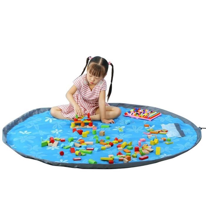 Faire Un Sac A Jouets En Tissu Sac De Rangement Jouet Pour Enfants En Tissu D Oxford Diametre 80cm Bleu Achat Vente Tapis Pique Nique Cdiscount