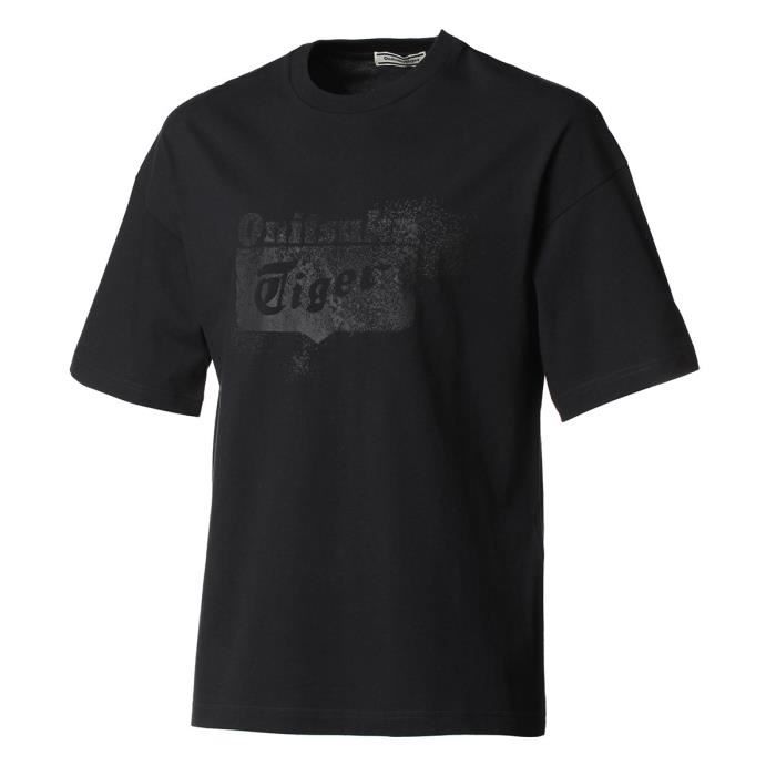 asics t shirt noir