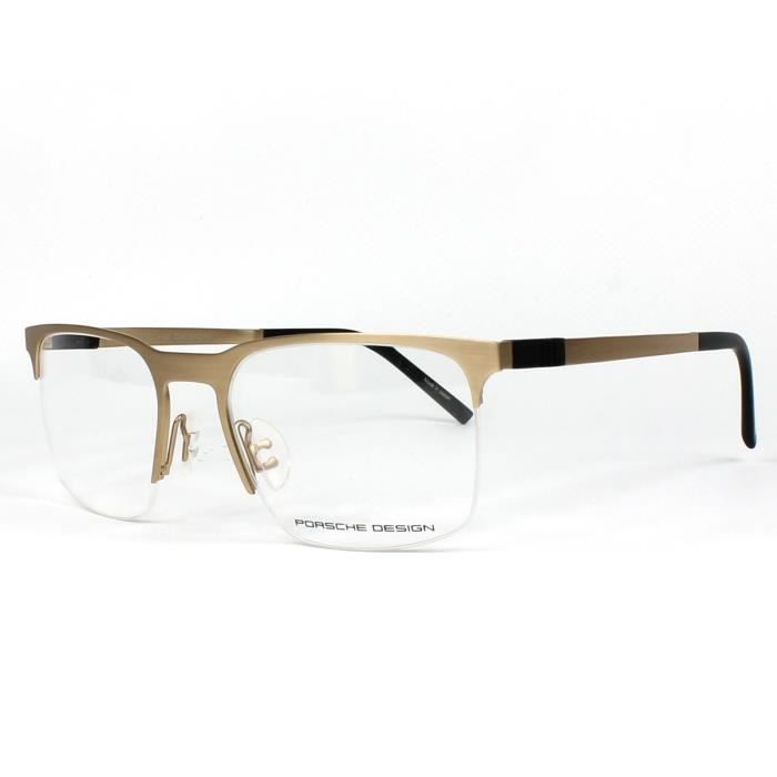 Lunettes de vue Porsche Design P-8277 Titane Or brossé