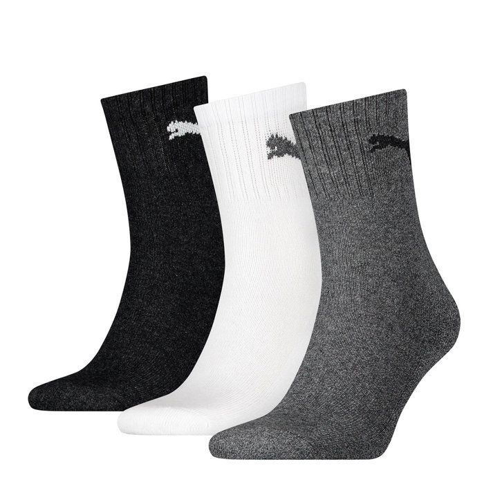 Chaussettes homme noires et grises T43/46 PUMA