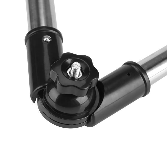 2 Porte-parapluies Réglables Pour Vélo, Trottinette, Fauteuil Roulant - Pliable, Extensible, Fixation Solide, Protection Pluie/soleil
