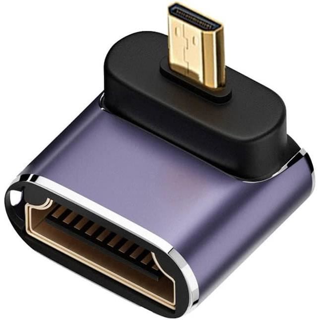 Adaptateur Micro HDMI Vers HDMI 4K@60Hz - Compatible Raspberry Pi 5/4, Caméras, HDR, 3D - 14
