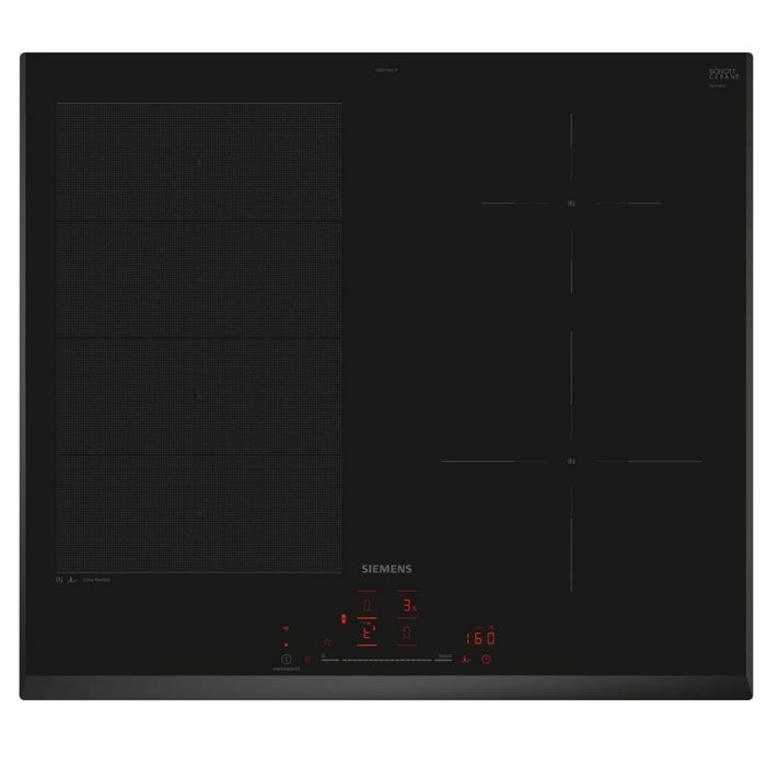 Table induction SIEMENS - 4 foyers - L59 x P52 cm - EX651HEC1F