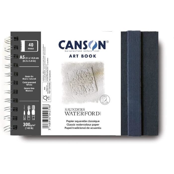 Carnet De Croquis CANSON One - 160 Pages 21.6x27.9cm | Idéal Pour Dessin Et Esquisses