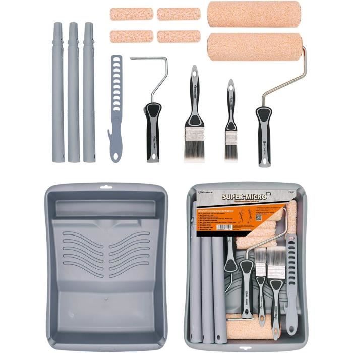 Kit d'outils pour peinture, mur et plafond - 5 pièces