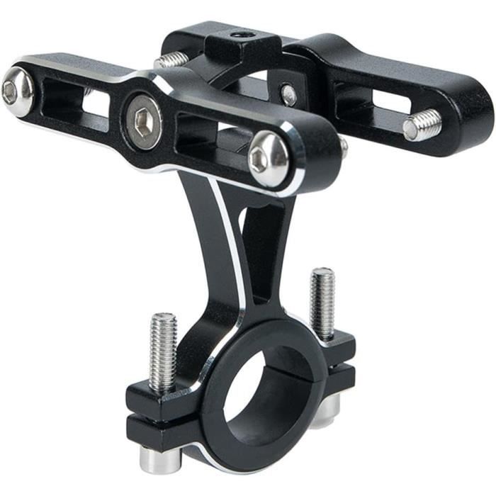 Adaptateur Porte-Bidon Vélo En Aluminium – Fixation Universelle 2 Slots Avec Vis Et Tournevis Inclus
