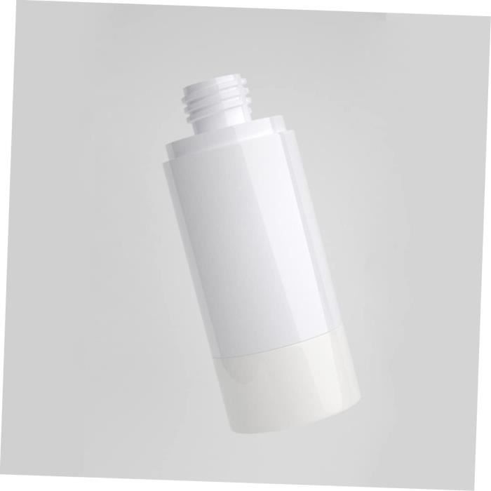 Lot de 6 pots à crème de voyage en plastique anti-fuite rechargeables
