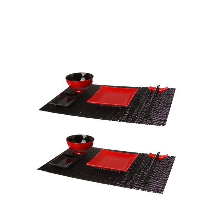 Service sushi Rouge - Achat / Vente kit cuisine asiatique ...