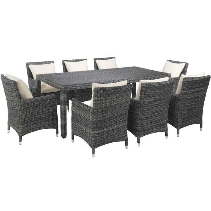 Autyork Tectake Salon De Jardin Cdiscount
