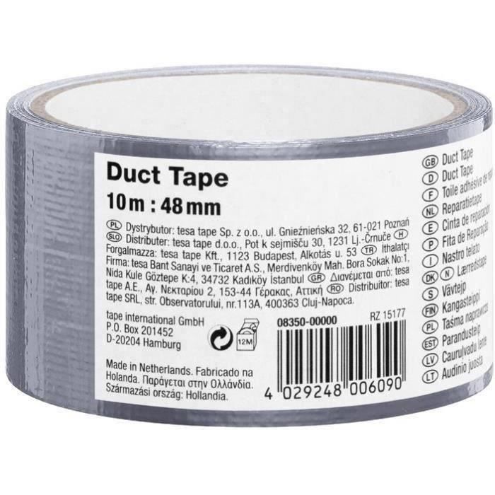 Ruban adhésif basic 48mmx10m - gris