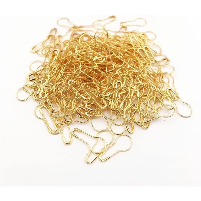 500 épingles De Sûreté Bronze 0,8 G - Lot Pour Couture, Patchs, Projets DIY Et Art Créatif