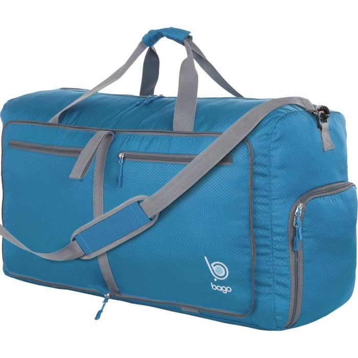 Sac De Voyage Femme 60-80L Léger Et Pliable Sac Weekend Femme Grand Taille Sac De Sport Pour