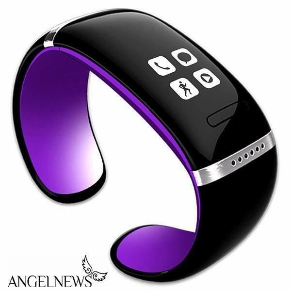 L12S Smart Wristwatch Bracelet For Android Smartphone(Purple