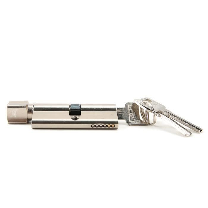 Cylindre Européen Locinox 54mm Avec 3 Clés, Neuf, Pour Portail Ou Porte