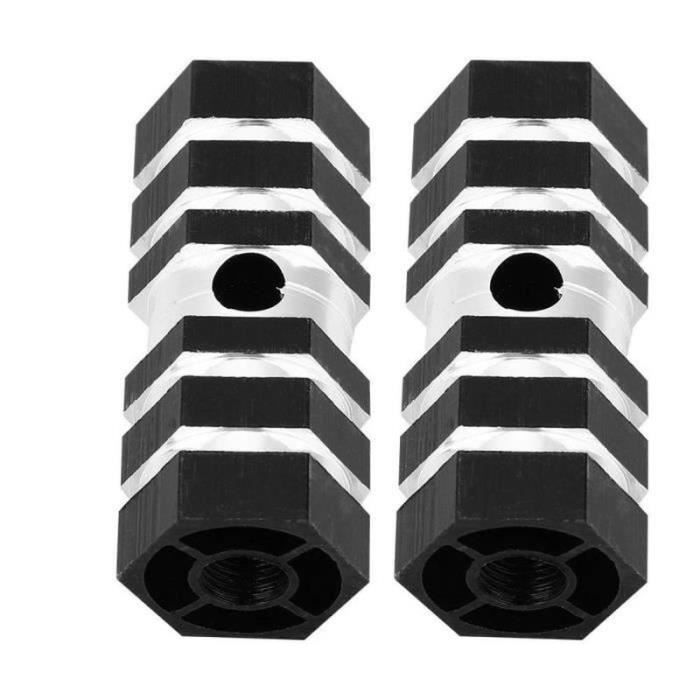 ARAMOX Vélo Axe arrière Peg Bike Bicycle en alliage d'aluminium Pegs