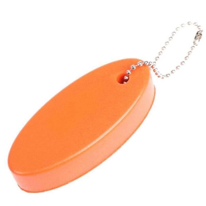 PATIKIL Flottant Porte-clés, 4 Paquet Plastique Clé Flotteur Surf Pêche Marine Voile Clé Support Flottant Porte-clés pour Plaisance Kayak Eau Sports, Bleu