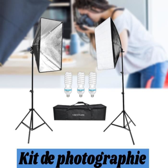 Boîte à lumière de photographie 50 x 70cm softbox et