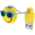 Clé USB - EMTEC - Mister Hawaii jaune - 16Go - Vitesse de lecture jusqu'à 15 Mo/s-1