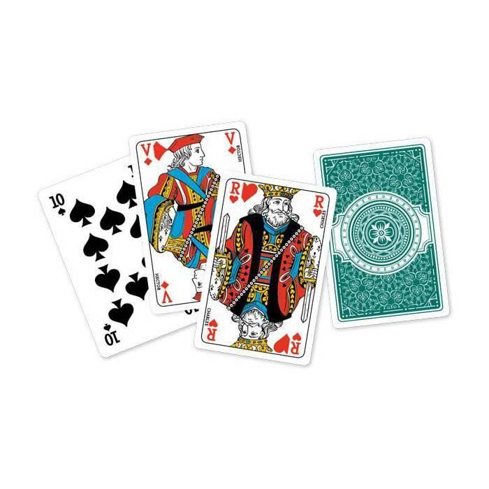 Equilibre et Aventure 1 Jeu de 32 Cartes + 100 jetons - Poker, belote  les Prix d'Occasion ou Neuf