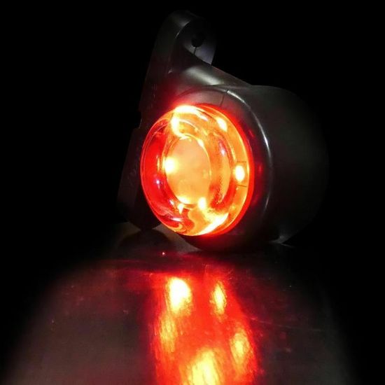 Forplas Lot de 2 feux de position LED pour caion et reorque 12 V 24 V Forplas Lot de 2 feux de position LED pour caion et reorque 12 V 24 V