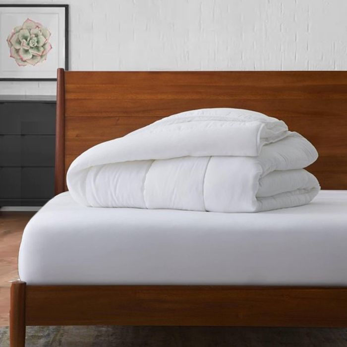 Couette Légère 100% Coton Été 180x200 Cm - Douce, Respirante Et Lavable - Motif Floral Élégant