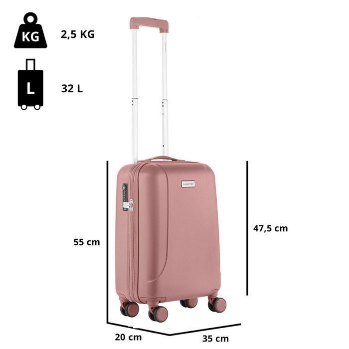NEW]Valise rigide ,bagage à main à coque en ABS, double roue