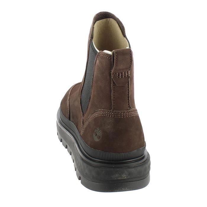 Timberland noir on sale et marron