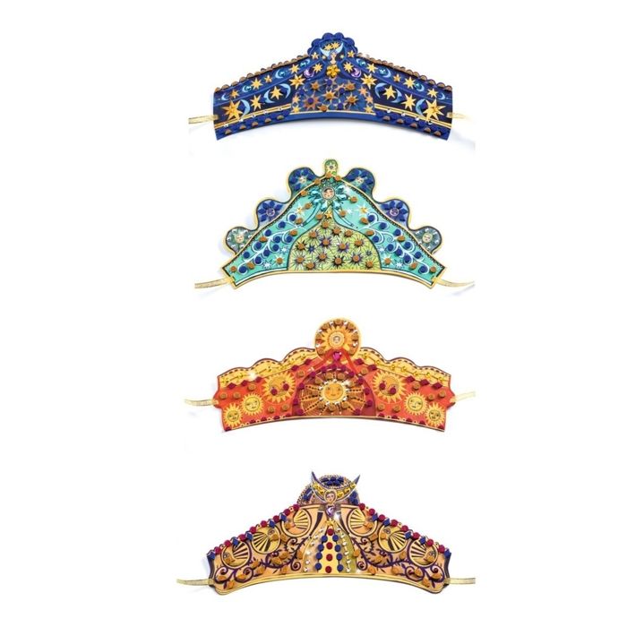 DIY - Diadèmes mosaïques à décorer - Comme une princesse | P'tit DIY - Diadèmes mosaïques à décorer - Comme une princesse | P'tit