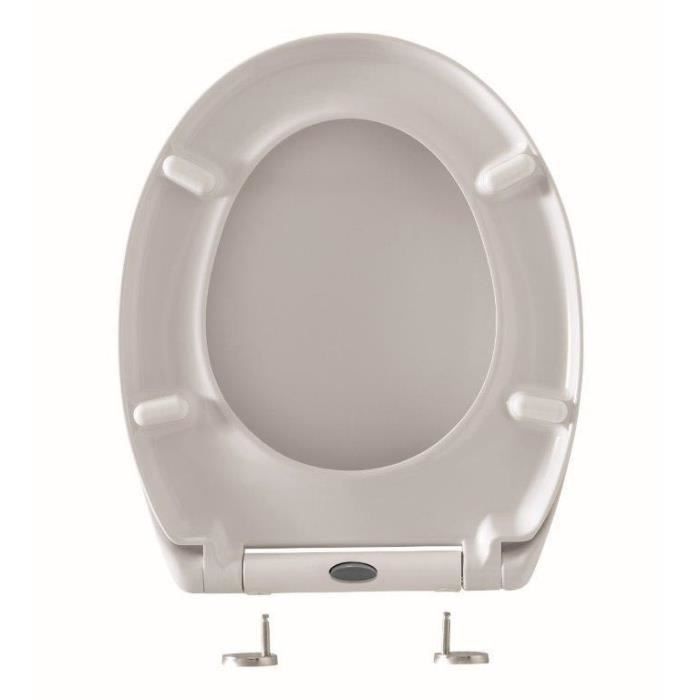 Abattant wc top plastique thermodur