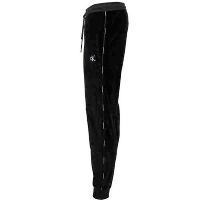 Pantalon jogging Calvin Klein Style Velours Noir Homme Noir