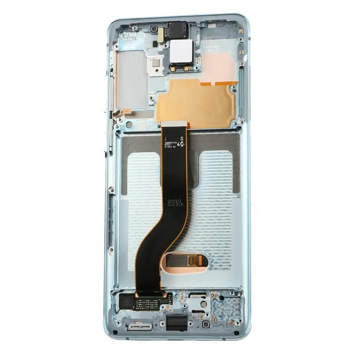 Ecran complet pour SAMSUNG Galaxy S20 PLUS SM-G985F GH82-22145D 6.7 Bleu  Ecran LCD et vitre tacile sur chassis