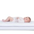 DOMIVA Matelas bébé 3D Dream - 100% Polyester - Déhoussable, Imperméable - Blanc - 60 x 120 cm-3