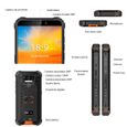 OUKITEL WP5 Pro Smartphone Robuste IP68 étanche 5,5" 64 Go 13MP Camera 8000mAh Android 10 Telephone 4G Double Sim GPS - Orange-3
