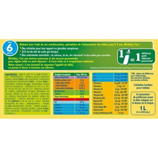 Bledina Bledidej Briques De Cereales Au Lait De Suite Saveur Brioche 4x250 Ml Des 6 Mois Lot De 3 Achat Vente Lait 2e Age Bledina Bledidej Briques De Bledina Bledidej Briques De Cereales Au Lait De Suite Saveur Brioche 4x250 Ml Des 6 Mois Lot De 3 Achat Vente Lait 2e Age Bledina Bledidej Briques De