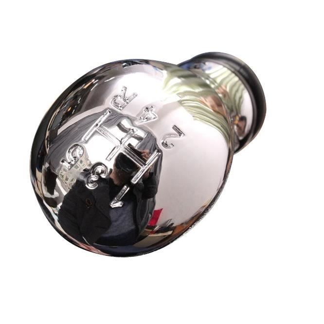 Pommeau De Levier De Vitesse 5 Vitesses + Soufflet Chrome Pour Citroën Xsara 1997-2005 - Neuf Sous Emballage