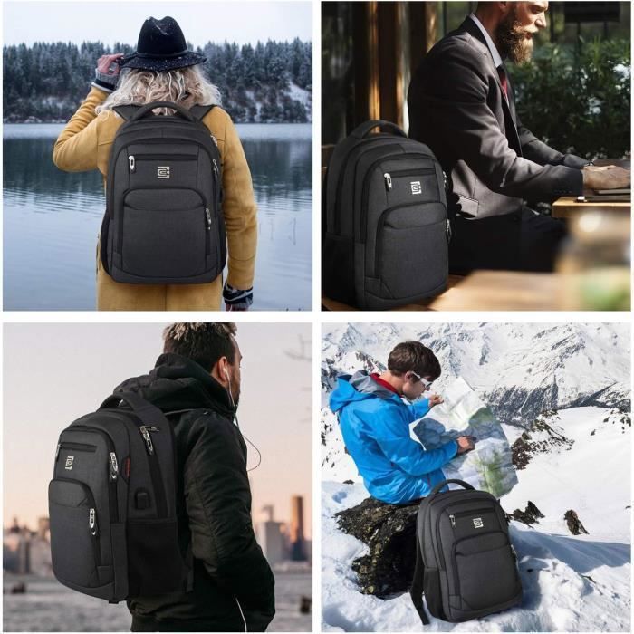 Sac à Dos Forest Wolf Pour Enfants - École, Voyage, Randonnée - 0.62 Litres - Bleu/Rouge