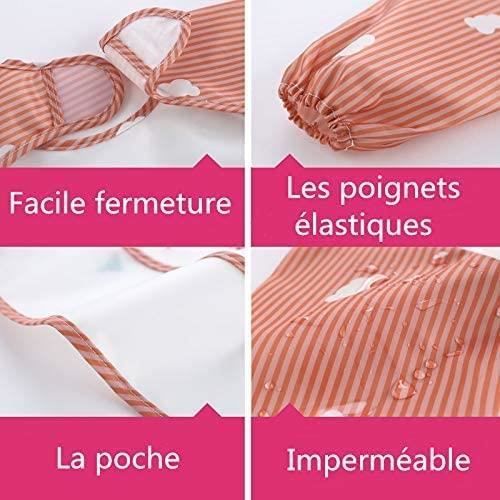 Bébé Tablier Peinture Enfant Bavette Blouse De Alimentation Pour Jeu Bébé Tablier Peinture Enfant Bavette Blouse De Alimentation Pour Jeu