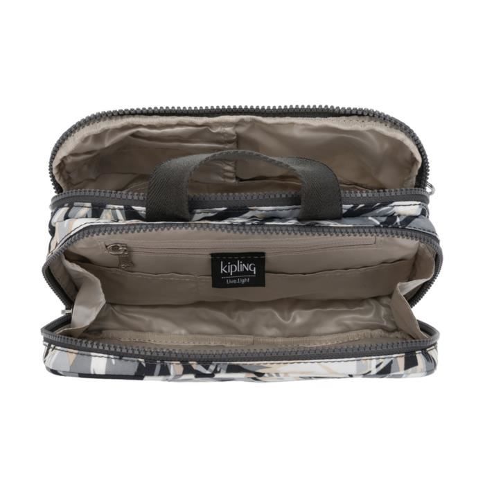 Kipling Basic Print Jaconita Toiletry Bag M Urban Palm 94208 Gris Vert Beige Blanc Noir Cdiscount Bagagerie Maroquinerie