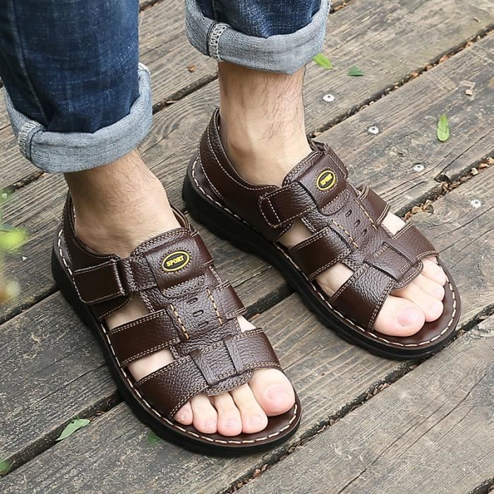 Sandales sales homme cdiscount