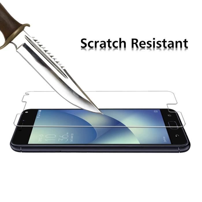 Coque + Protection écran Verre Trempé Pour Crosscall Core M6 (5.99") - Noir - Silicone Souple Antichoc - Compatibilité Parfaite