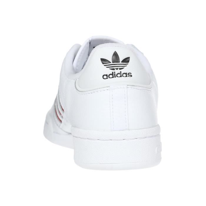Baskets ADIDAS Continental 80 Stri Blanc Homme Talon Plat