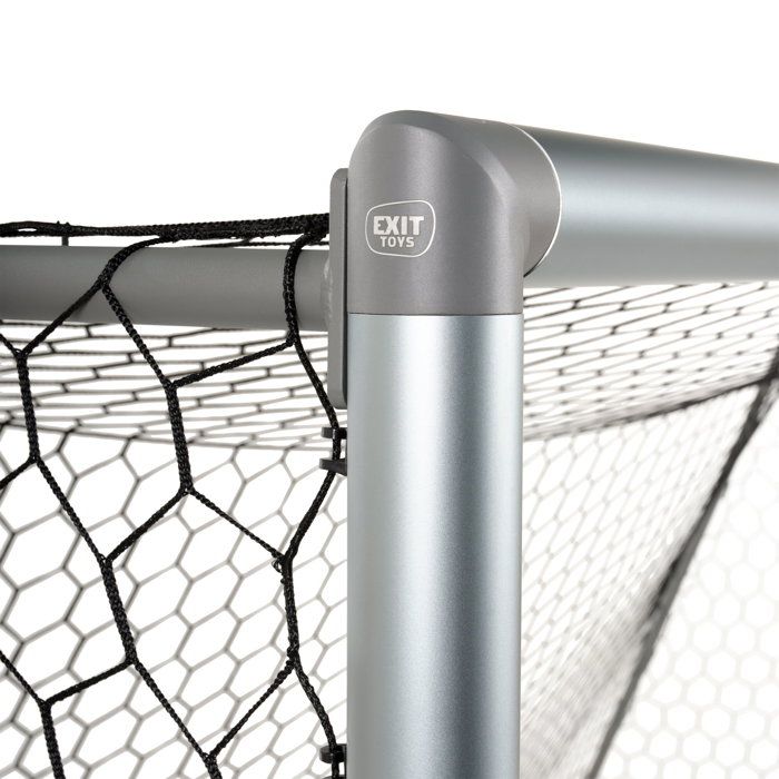 EXIT Scala But De Football En Aluminium Léger - Filet Rebond Multisport Réglable - Haute Qualité Inoxydable Pour Jardin Et Entraînement