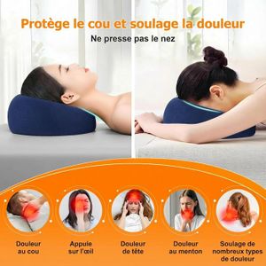 Coussin En Silicone Pour Massage Du Visage - Confortable Pour Table De Massage SPA - Neuf Pas Cher
