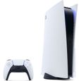 SONY Console PS5 Blanche/White Standard Edition - 825Go - Châssis B - PlayStation Officiel-0
