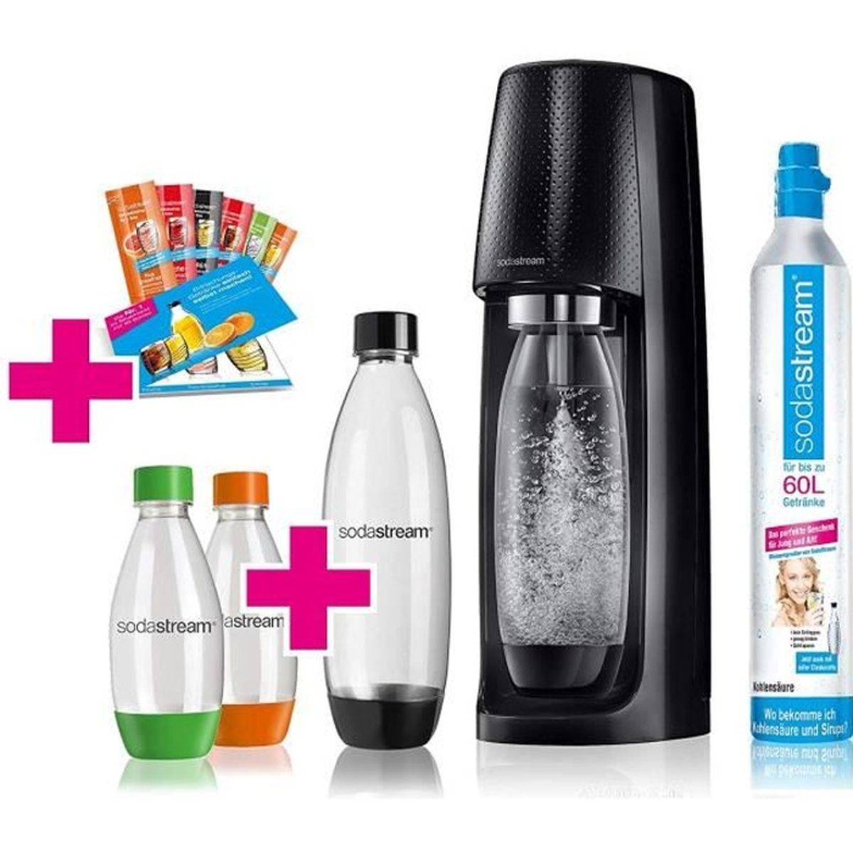 Potable bouteilles alu-bouteille 0,6l Mousqueton 8 différents modèles NEUF