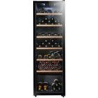 Cave à vin de vieillissement - LA SOMMELIERE - CTVNE147 - 147 bouteilles - Porte vitrée - Classe G - 54,5 x 60,4 x 167,4 cm - Noir