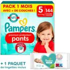 Couches-culottes Pampers Premium Protection Pants Taille 5 - Pack 1 mois 144 Couches