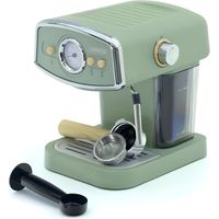 Machine à Café Espresso - Kai - Caprizze - 1050W - 15 Bars - Semi-automatique - Capacité 5 Tasses - Vert Mat
