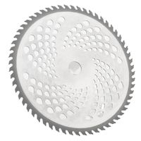 Fydun lame de débroussailleuse Disque de roue de lame de scie circulaire à 60 dents pour débroussailleuses de jardin